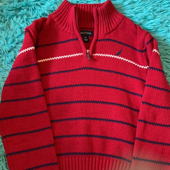 Boy’s 4T Nautica Sweater NWTS - Picture 2 of 2